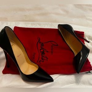 Authentic Christian Louboutin classic heels. Only been worn out once.